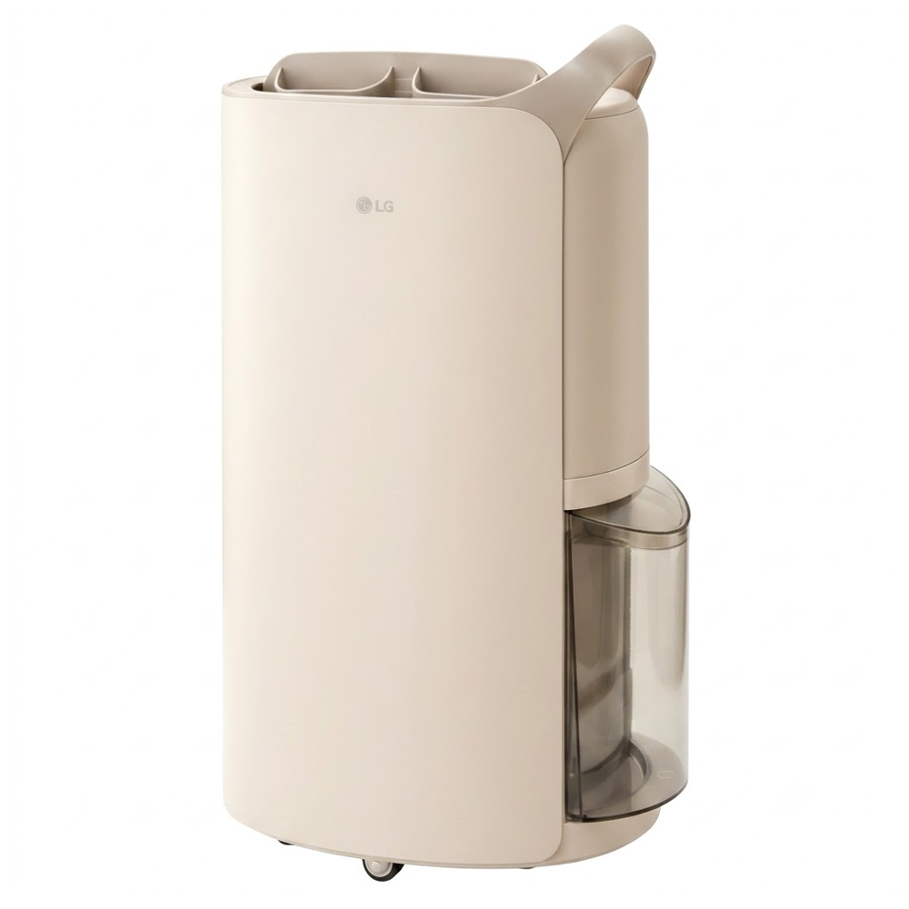 LG 電子 19L UV抑菌雙變頻除濕機 奶茶棕, MD191QCE0